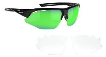 Conjunto azr galibier negro verde   transparente