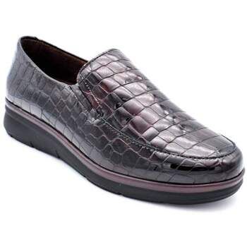 Pitillos Mocasines 10700 burdeos para mujer