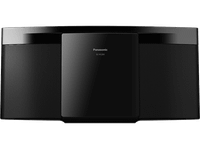 microcadena - panasonic sc-hc200 2 canales 20 w bluetooth lector cd usb negro