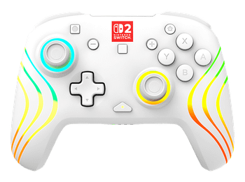 Mando Nintendo Switch - Turtle Beach Afterglow™ Wave Wireless Controller, Para / Lite OLED 2, Blanco