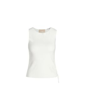 Camiseta Jack & Jones Jxdahlia Top Knit Blanco
