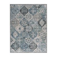alfombra lavable sami turquesa 160x220 cm