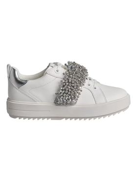 de MICHAEL KORS SNEAKERS EMMETT STRAP LACE UP 43S3EMFS3L PARA MUJER BLANCO