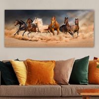 pintura decorativa lienzo yty31478556550120 multicolor 50x120