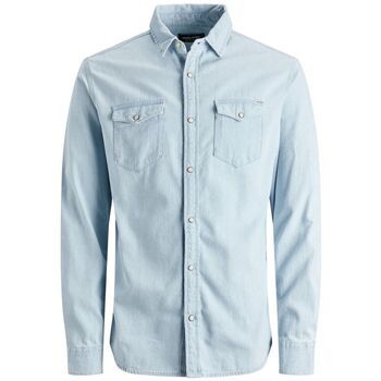 Jack & Jones Camisa manga larga 12138115 SHERIDAN-LIGHT BLUE para hombre