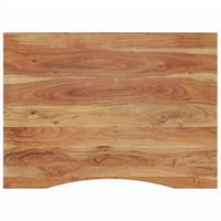 tablero de mesa  tablero escritorio rectangular madera acacia 110x80x25 cm