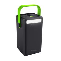 power bank trust redoh xxl 50000mah pps quick charge 4 salidas linterna negraverde