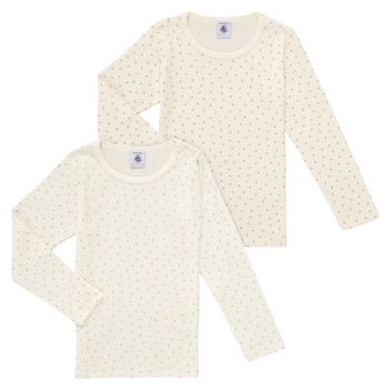 Petit Bateau Camiseta manga larga TSML X2 para niña