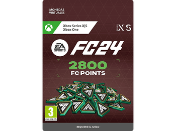 Xbox Series X S & One EA SPORTS FC 24 -2800 Points (Código de descarga)