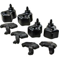 acoplamiento de goma de rueda honda cb 750 four k -76 set