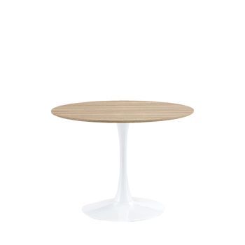 Mesa Fija Mdf, Melamina Klast Home Nórdico 100 X 73 Cm - Natural
