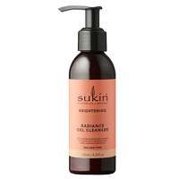 sukin brightening radiance gel cleanser 125ml