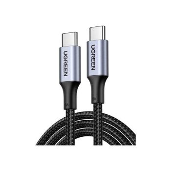 Cable USB-C a USB-C Ugreen 2 m Carga Rápida PD 100W Negro