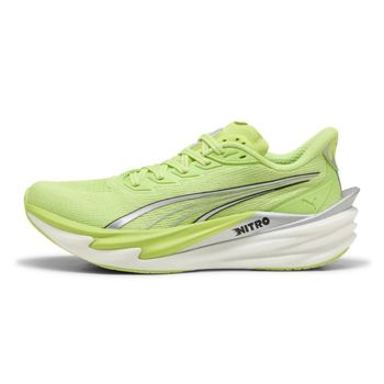Zapatillas Puma Deviate NITRO 4 Verde Gris AW26 Mujer, Talla 40 - EUR