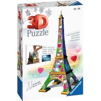 rompecabezas 3d torre eiffel love edition ravensburger