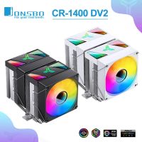 jonsbo cr-1400 dv2 doble torre 6 heatpipes tubo de cobre 5v 3pin argb cpu enfriador itx ventilador dual refrigerado 9cm radiador lga1700 1200 am5