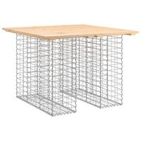 banco de jardin  banco de exterior  silla de jardin diseno gaviones madera maciza pino 100x102x72cm
