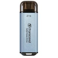 disco duro transcend esd300 2tb ssd usb 32 gen 2x2 1050mbs azul