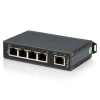 5 port industrial 10100 ethernet switch