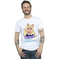 disney camiseta muppets queen of holidays para hombre