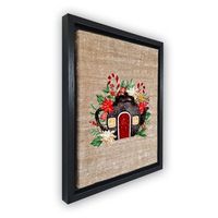 pintura lienzo enmarcado lsj013646 multicolor 36x46 cm