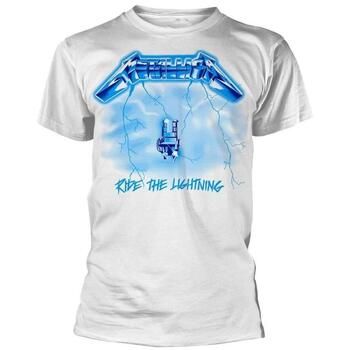 Metallica Camiseta manga larga Ride The Lightning para hombre