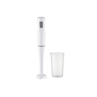 spark - batidora de mano 300w -  cuerpo de plastico - cuchillas de acero inoxidable para mezclar y batir - agarre ergonomico - vaso medidor