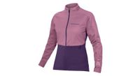 chaqueta de manga larga endura windchill ii para mujer  morada