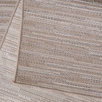 alfombras de interior y exterior verona beige 80x250 cm