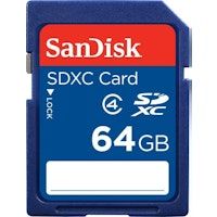 Sandisk 64GB SDXC 64GB SDXC Clase 4 memoria flash