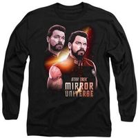 star trek camiseta manga larga mirror para mujer