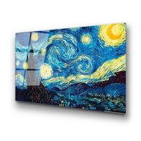 pintura vidrio templado uv-203 multicolor 70x100 cm