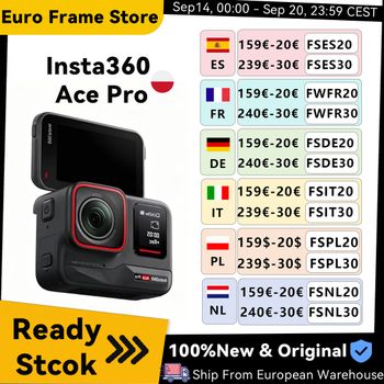 Cámara de acción Insta360 Ace Pro en stock en la UE con sensor Leica de 1/1.3 