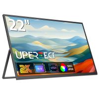 uperfect monitor gaming de pc de 22 pulgadas 2k 60hz 1440p qhd freesync pantalla de computadora con vesa usb-cmini hdm
