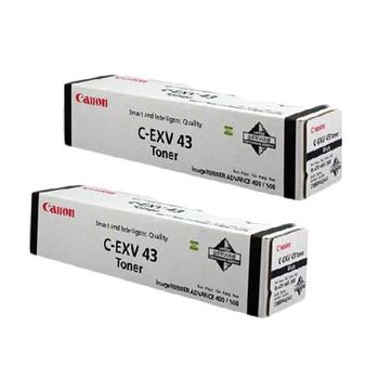 Canon C-EXV43 Black Original Toners Twin Pack (2 Pack)