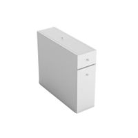 estanteria de almacenamiento para bano blanco - l19 cm