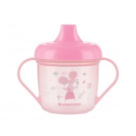Vaso PP con boquilla 150ml Forest Party Rosa