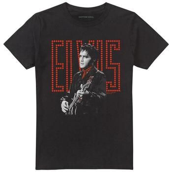 Elvis Presley Camiseta Red Guitarman para mujer