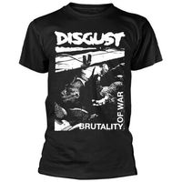 disgust camiseta brutality of war para mujer