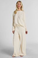 hunkemoller pantalon waffle tracey blanco
