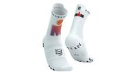 compressport pro racing socks v4 0 run high ironman 2025 white sunrise