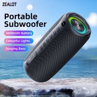 zealot-mp2 altavoz bluetooth 53 altavoz portatil para exteriores de 20 w con ipx5 resistente al agua tiempo de reproduccion de 15 horas para acampar y hacer senderismo