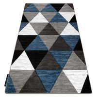 alfombra alter rino triangulos azul 120x170 cm