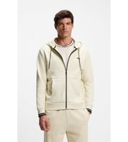 boss para hombre 50542974 sudadera zone blanco roto m casual algodon