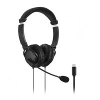 kensington auriculares con microfono usb-c hi -fi
