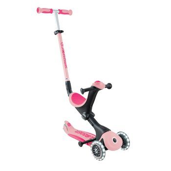 Patinete Extensible Goup Deluxe Luces Rosa