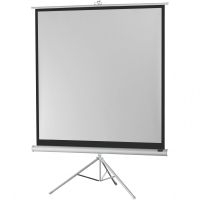 celexon economy pantalla de proyeccion con tripode 219x219cm blanco