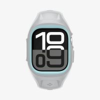 funda spigen liquid air pro  correa para apple watch 10 46mm gris silicona