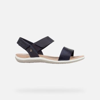 GEOX Sandal Vega Mujer Azul Vaquero Oscuro