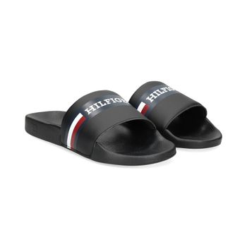 Tommy Hilfiger Sandalias Hombre - Negro Talla 43